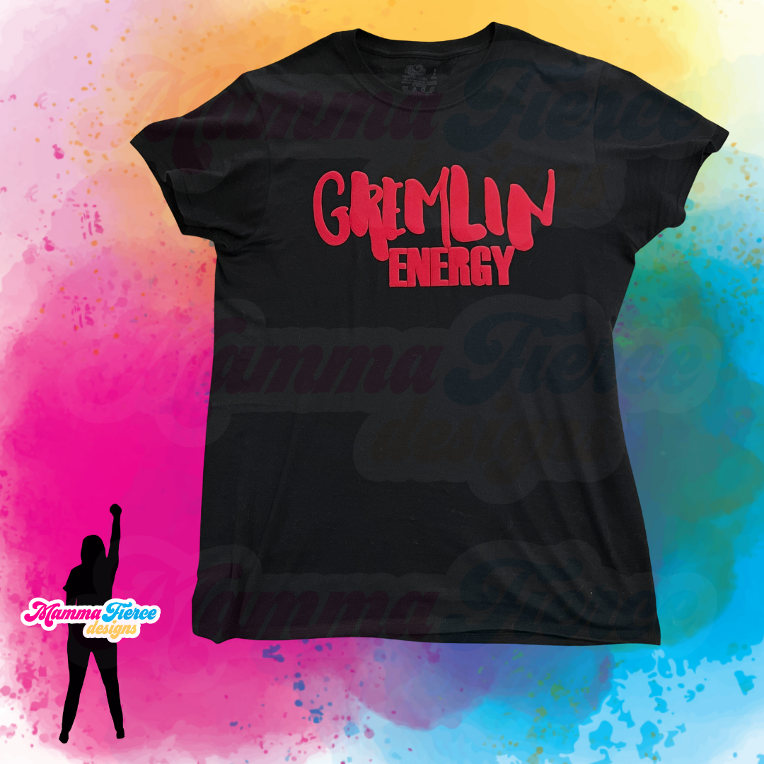 Gremlin Energy Tee - Mamma Fierce Designs